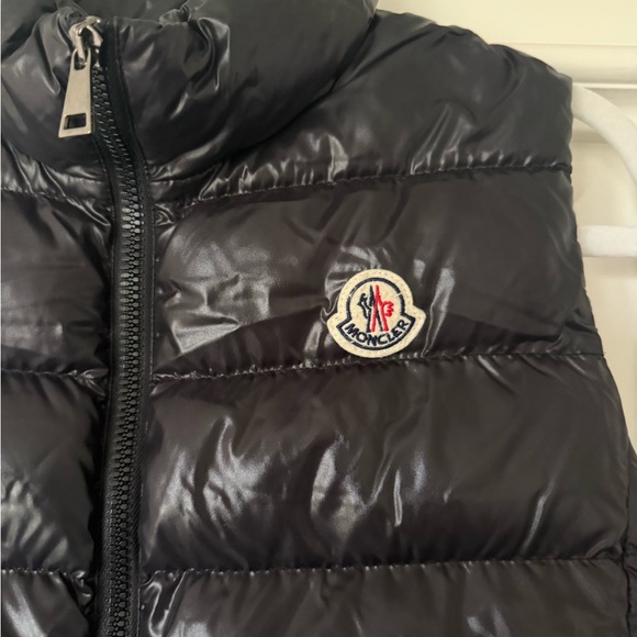 Moncler Shiny Black Down Vest - Picture 3 of 7